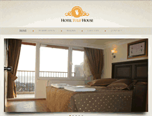 Tablet Screenshot of hoteltuliphouse.net